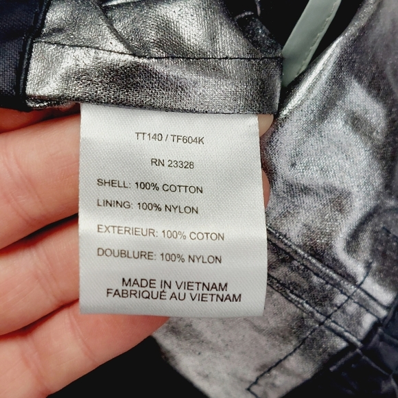 Trina Turk Rain Detachable Hood Jacket P7075 - Picture 9 of 10